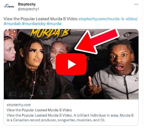 murda b leaked vid|Twitter. It’s what’s happening / Twitter